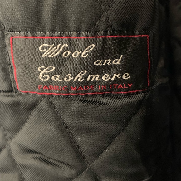 Men’s Black Peacoat - Picture 2 of 4